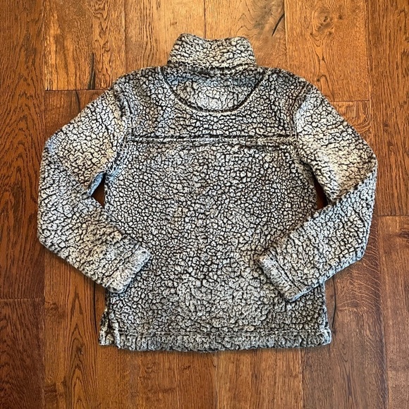 Boxercraft Sherpa Pullover Youth Medium M‎ 1/4 Zip Jacket Frosty Gray Cozy Warm - Picture 5 of 6